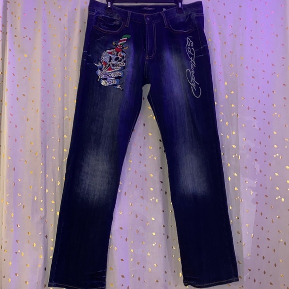 Ed Hardy Denim - Ed Hardy Tattoo Jeans❤️‍🔥